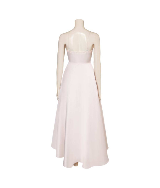 Women Beige Gown Prom Night Halloween Party Costume-Skycostume