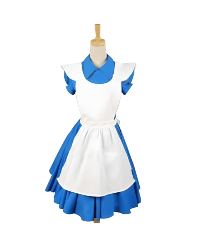 princess polly baby blue dress Tied In The Dye Knot Dress - Blue main image 1