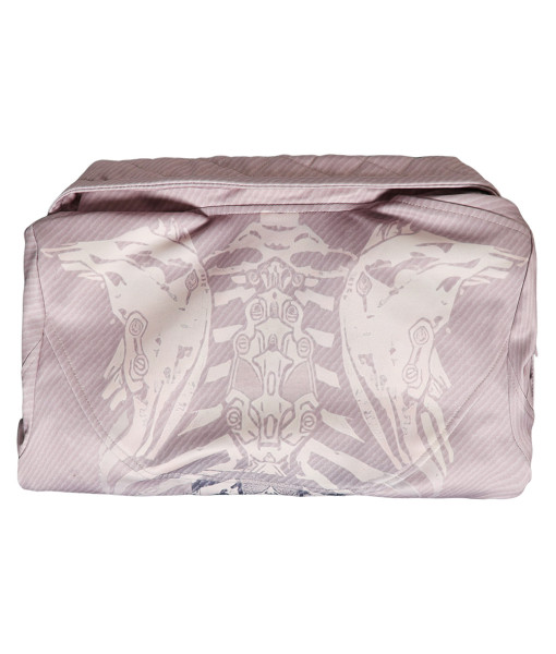 Adult Light Purple Jacket Printed with Pin Futuristic Punk Style Halloween Costume