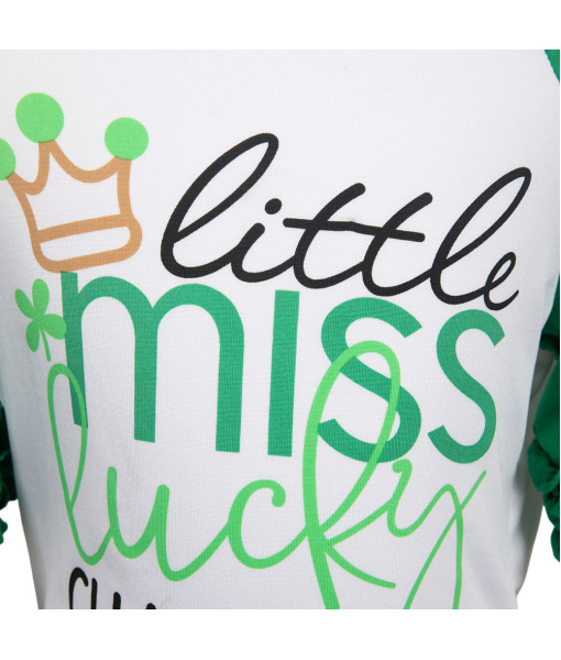 St. Patricks Day Costume Accessories Green Shamrock Tutu Skirt Cosplay Costume