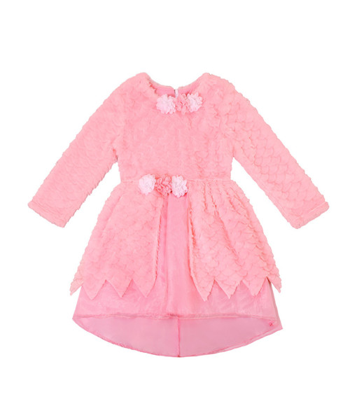 Girl Pink Flamingo Dress Halloween Cosplay Costume