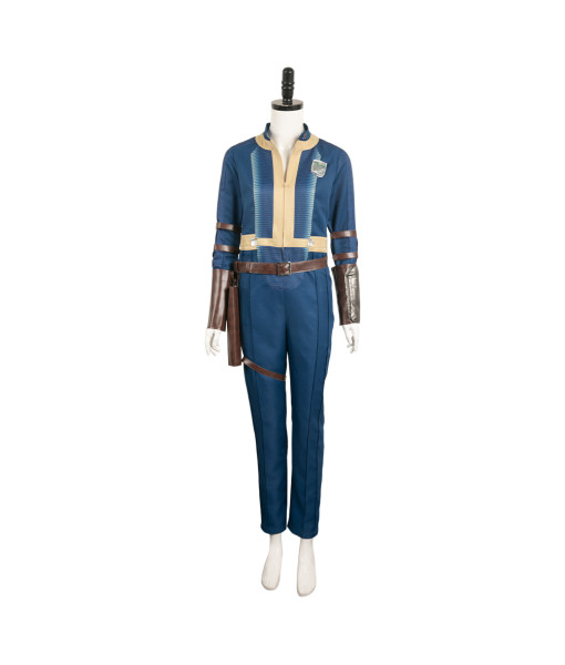 Lucy Fallout 4 Game Blue Jumpsuits Cosplay Costume