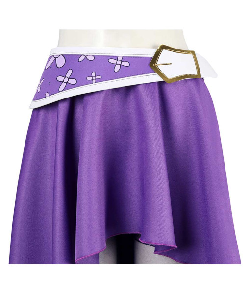 Women 70s Alter Hat 2Pcs Bikini Sexty Dress Hawaii Style Outfit Halloween Costume