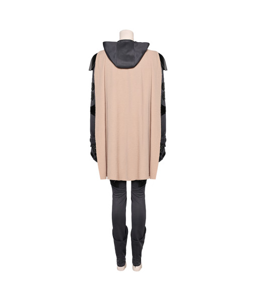 Women Black Jumpsuit Sci-fi Outfit Amor Halloween Costume