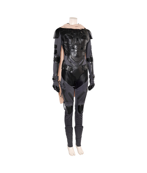 Women Black Jumpsuit Sci-fi Outfit Amor Halloween Costume