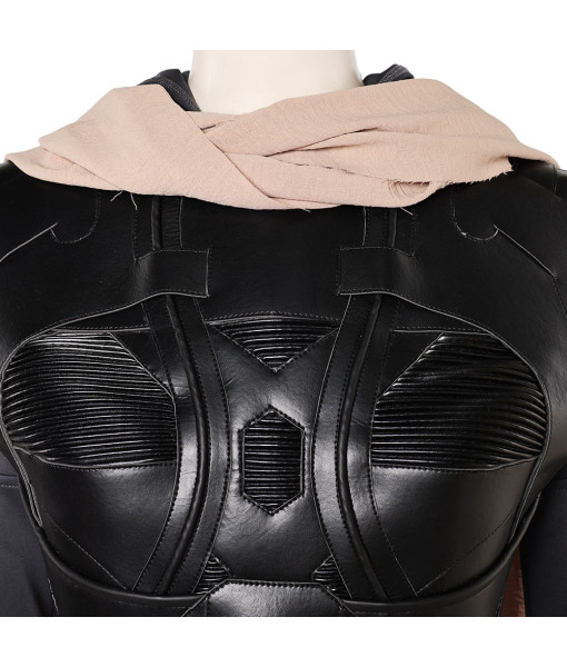 Women Black Jumpsuit Sci-fi Outfit Amor Halloween Costume