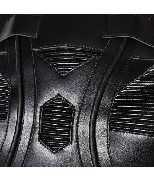 Women Black Jumpsuit Sci-fi Outfit Amor Halloween Costume