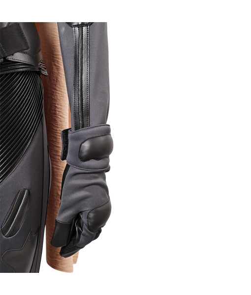 Women Black Jumpsuit Sci-fi Outfit Amor Halloween Costume