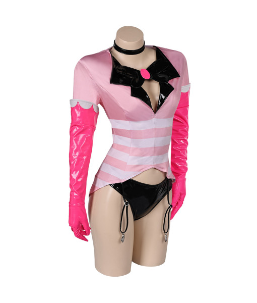 Women Pink Women Lingerie Halloween Costume