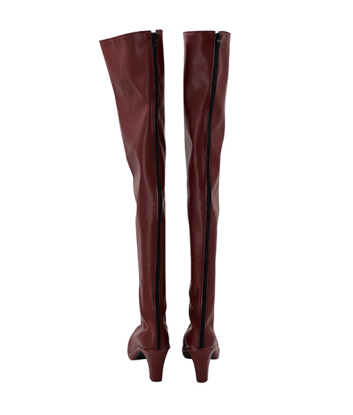 Adult Knee-high Shoes Boots Halloween Costume Accessories
