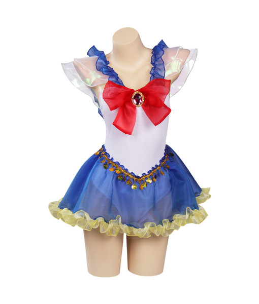 Tsukino Usagi Sailor Moon Swimsuit Cosplay Costume