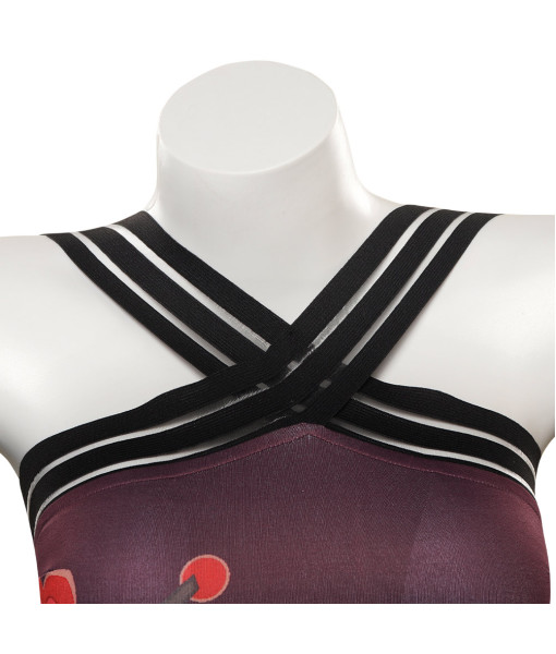 Women Printed One Piece Swimsuit Halloween Party Costume
