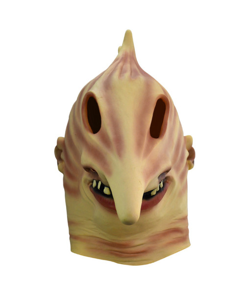 1980s Horror Yellow Latex Monster Mask Halloween Costume Accessories