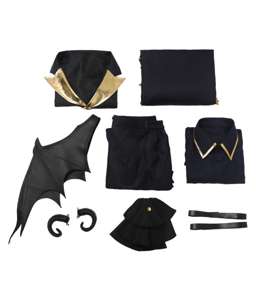 Men Evil Devil Royal Suit Fullset Halloween Costume
