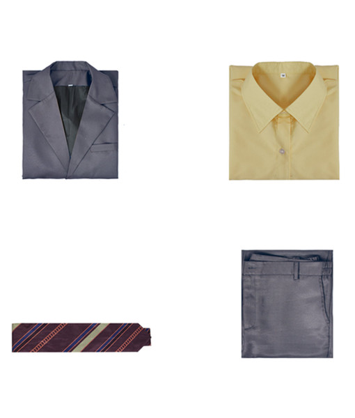 Kids Children Grey Suit 