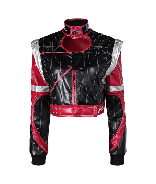 Panam Palmer Cyberpunk 2077 Game Women Black Red Jacket Cosplay Costume