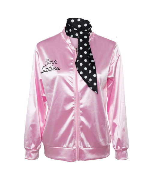 Pink lady Grease: Rise of the Pink Ladies TV Women Pink Jacket Cosplay Costume