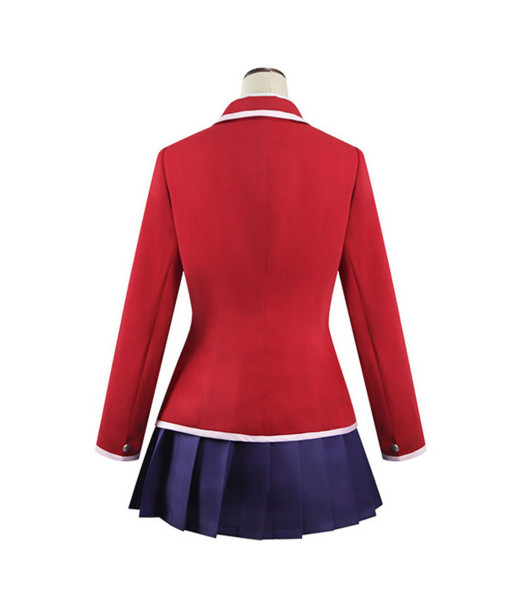 Women Red Coat Suit School Uniform JK Uniform Halloween Costume