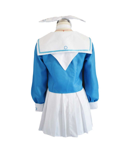 Women Blue Sailor Uniform Suit Halloween Costume