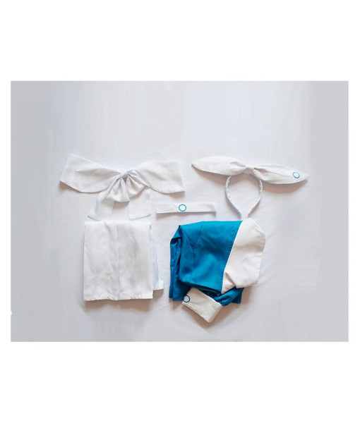 Women Blue Sailor Uniform Suit Halloween Costume