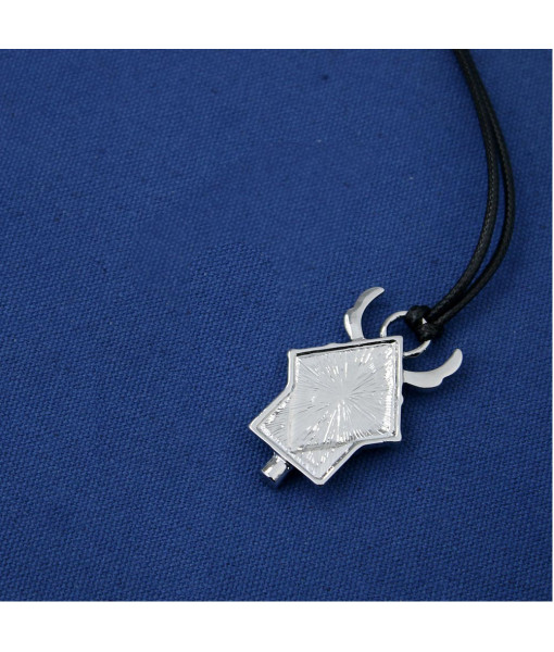Fantasy Wizard Silver Necklace Halloween Costume Accessories  Fantasy Wizard Silver Necklace Halloween Costume Accessories