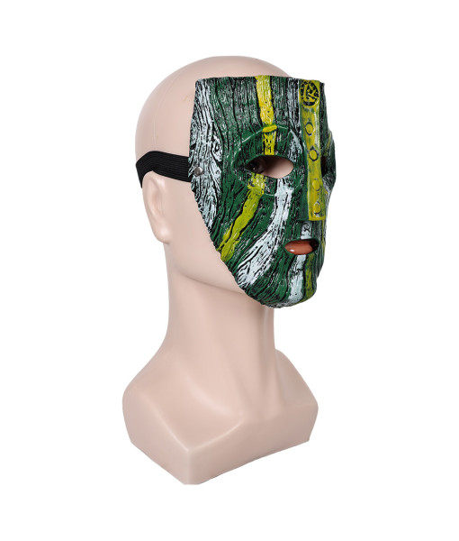Weird Green Latex Mask Halloween Costume Accessories