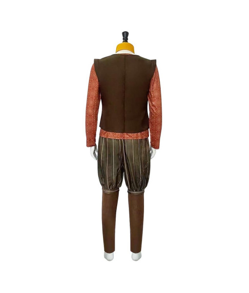 Adult Brown Outfit Fantasy Role Play Court Style Halloween Costume