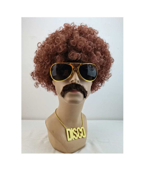 1980s Hippie 4Pcs Set Halloween Costume Accessories