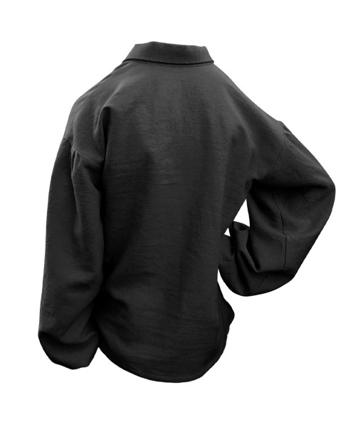 Kids Children Medieval Renaissance Lace-up Shirt Halloween Costume