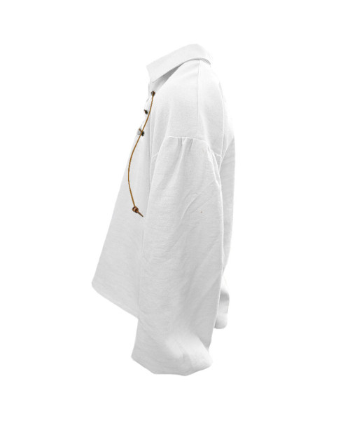 Kids Children Medieval Renaissance Lace-up Shirt Halloween Costume