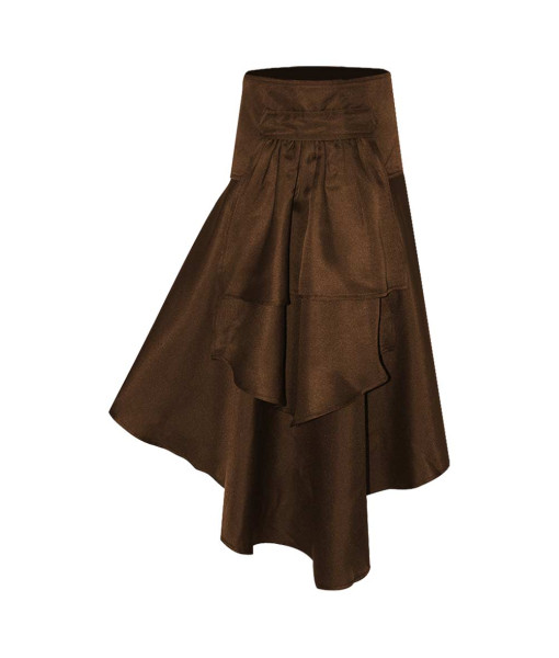 Women Medieval Pirate Skirt and Top Set Outfit Halloween Costume