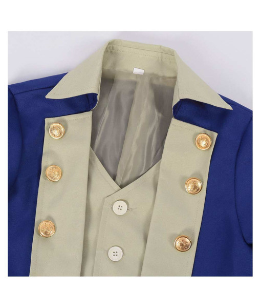 18th Century George Washington Fullset Kids Halloween Costume