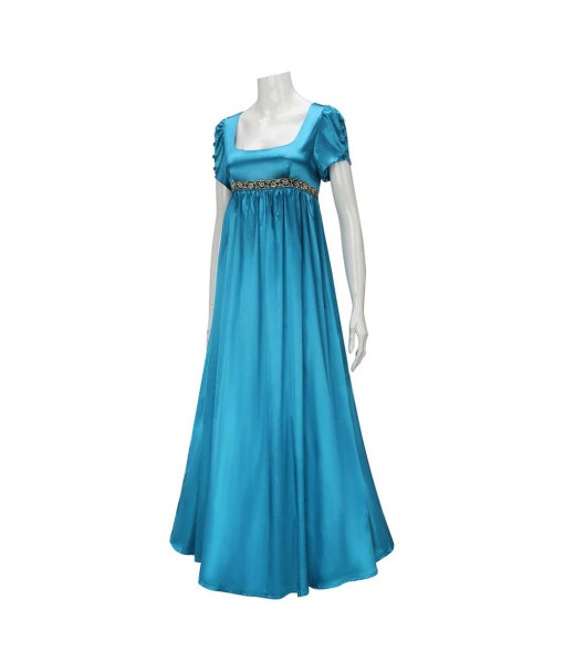 Women Medieval Green Ball Tea Party Grown Dress Halloween Costume