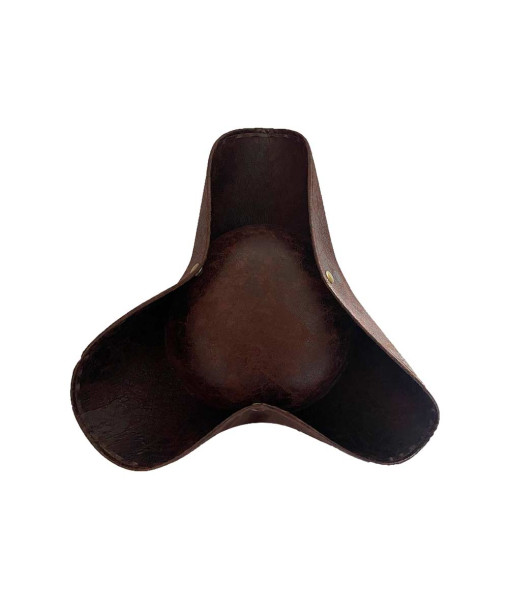 Leather Tricorn Pirate Hat Halloween Cosplay Costume Accessories