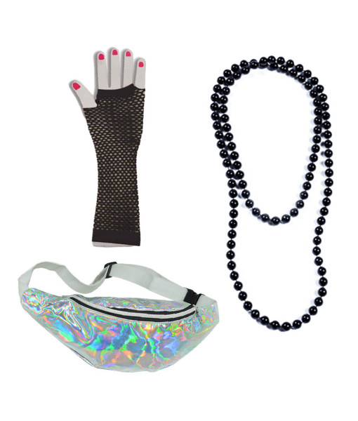 1980s Accessories Kit Set Halloween Costume Accessories
