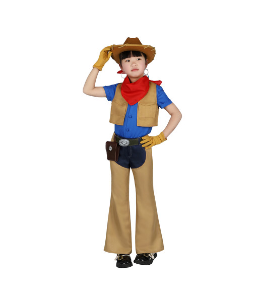 Cowgirl Outfit Kids Halloween Costume