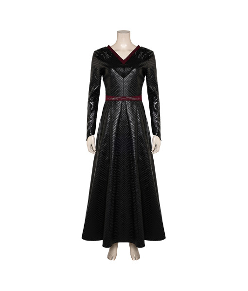 Women Medieval Dark Long Dress Dragon Queen Fantasy Halloween Cosplay Costume