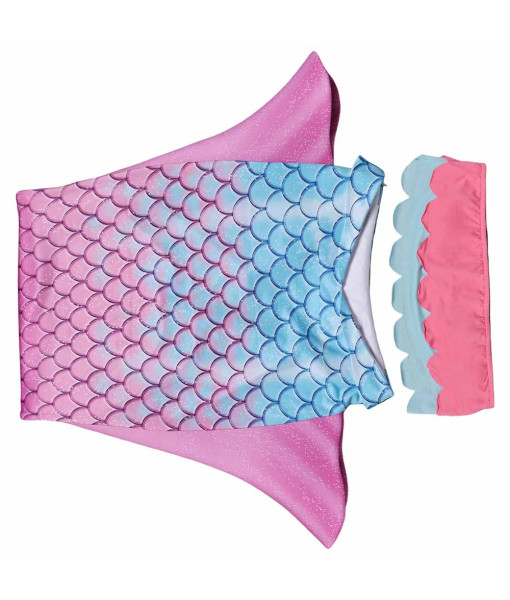 Women Rainbow Mermaid Outfit Halloween Cosplay Costume