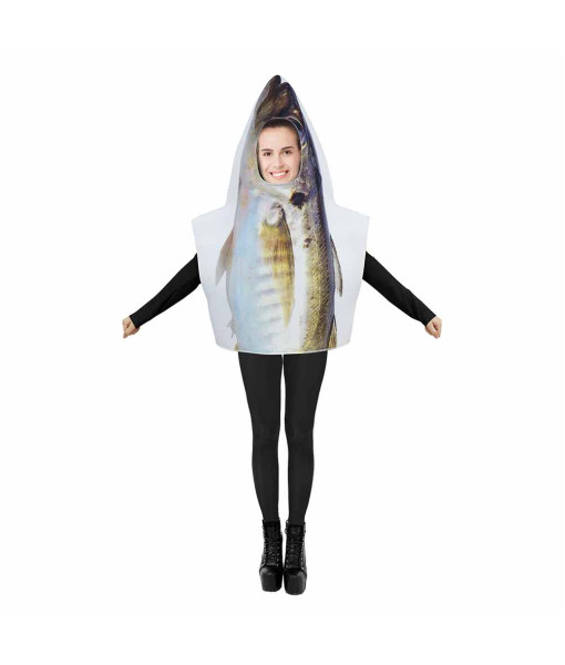 Adult Barracuda Funny Overalls Outfits Party Halloween Costume