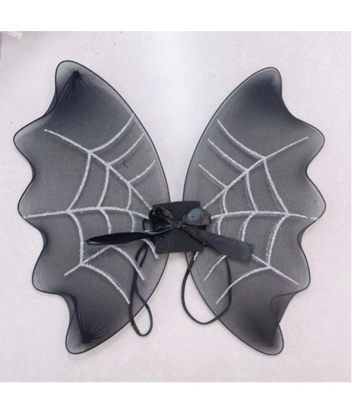 Fairy Web Pattern Skirt 4Pcs Kids Girl Halloween Costume