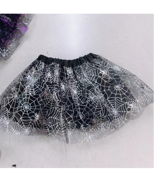 Fairy Web Pattern Skirt 4Pcs Kids Girl Halloween Costume