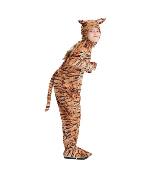 Kids Children Onesie Outfit Animal Tiger One Piece Halloween Cosplay Costume