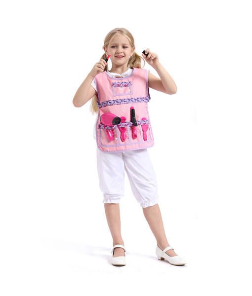 Kids Children Professional Hairstylist Barber Halloween Cosplay Costume
