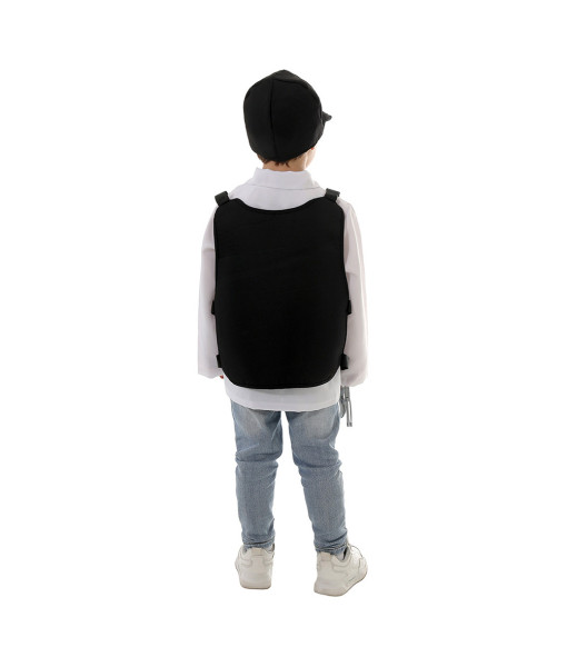FBI Police Vest Boy Halloween Costume