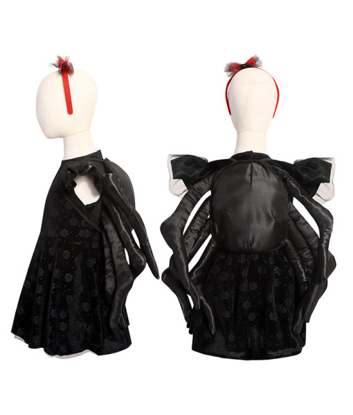 Spider Black Dress Baby Halloween Costume
