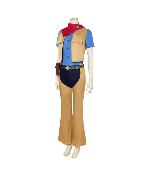 Women Cowgirl Outfit Halloween Cosplay Costume