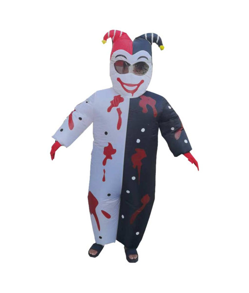 Adult Clown Inflatable Outfit Halloween Costume 