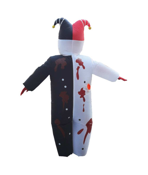 Adult Clown Inflatable Outfit Halloween Costume 