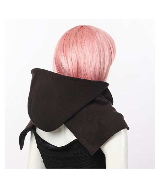 Adult Medieval Black Hood Scarf Vintage Shawl Halloween Costume Accessories
