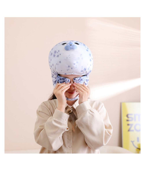 Adult Seal Shape Hat 3D Printed Halloween Costume Accessories